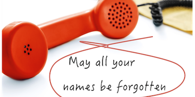 May All Your Names Be Forgotten Image 2